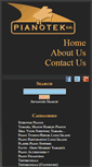 Mobile Screenshot of pianotek.com
